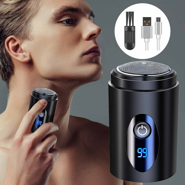 XZNGL Mens Shavers Electric Wet and Dry Electric Mini Shaver