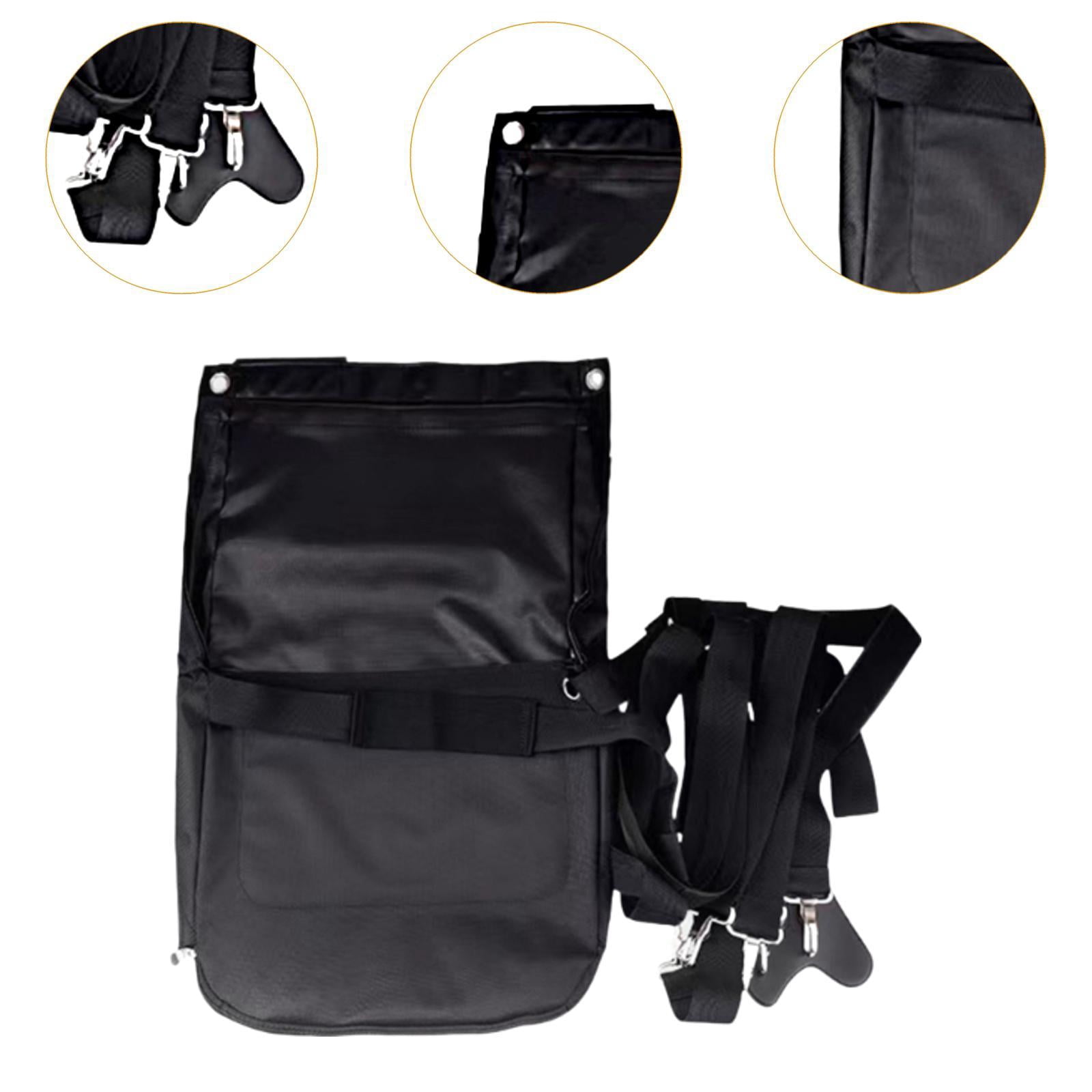 koolsoo Horse Diaper Manure Bag Horse Bag Catcher Oxford Stables Storage Bag Equine Manure Bag for Garden, Lawn, Farm 64cmx40cm