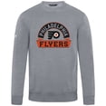 thumbnail image 2 of Men's Levelwear Gray Philadelphia Flyers Zane Banner Arch Pullover Sweatshirt, 2 of 3