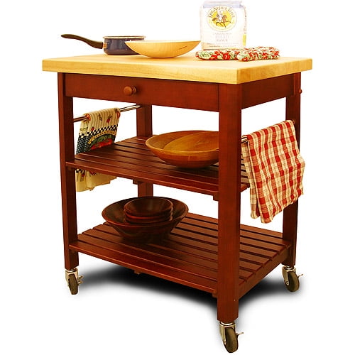 Roll About Cart Kitchen Island Cherry Roll About Cart Kitchen Island Cherry
