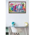 thumbnail image 2 of DreamWorks Trolls - Group Wall Poster, 22.375" x 34", Framed, 2 of 2