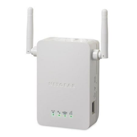 Refurbished NetGear WN3000RP-100NAR Universal Wi-Fi Range Extender IEEE 802.11 b/g/n, 2.4GHz, WPA/WPA2, Recertified