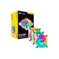 thumbnail image 7 of Corsair iCUE QL120 RGB 120mm PWM White Fan - Triple Fan Kit With Lighting Node CORE - 3 Pack, 7 of 7