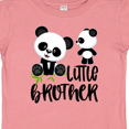 thumbnail image 4 of Inktastic Little Brother Panda Boys Baby T-Shirt, 4 of 5
