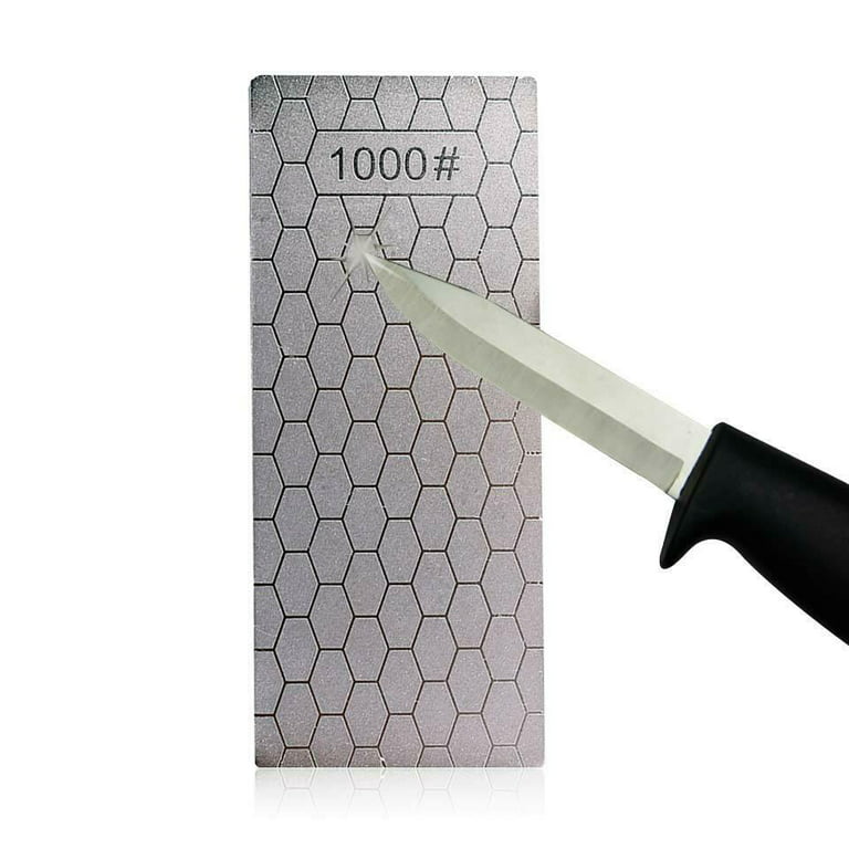 Diamond Knife Sharpening Stone 1000# Knife Sharpener Ultra-Thin Honeycomb  Surface Whetstone Grindstone Cutter Tool