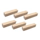 thumbnail image 5 of Bloques de tallado de madera de tilo Kit de bloques de madera Ayuda didáctica de madera de tilo para artistas Manualidades 2 cm x 2 cm x 10 cm, 5 of 9
