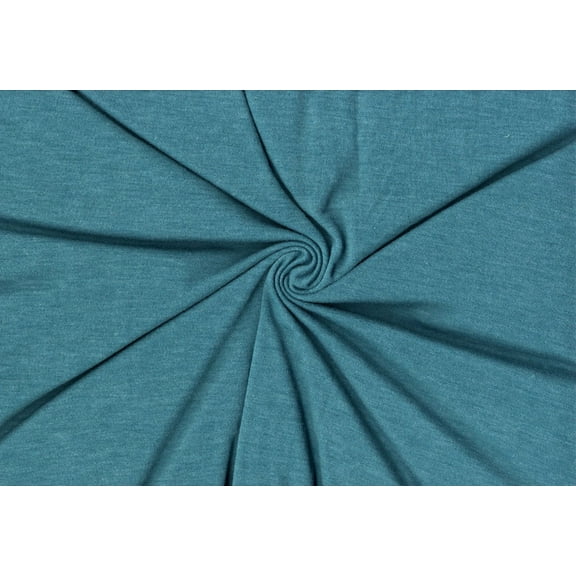 Phoenix Knit Fabric - Stretch, Soft Mesh Apparel Sewing (TEAL, ByYard)