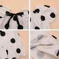 thumbnail image 6 of Toddler/Girls Short Sleeve Casual A-Line Polka Dot Dress 1-7 Years, 6 of 6