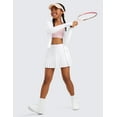 thumbnail image 2 of CRZ YOGA Girls Feathery-Fit Soft Athletic Pleated Skirts Tennis School Casual Skorts with Pockets Liner Kids Teen, 2 of 6
