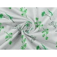 thumbnail image 6 of oneOone Rayon Green Fabric Florals Craft Projects Decor Fabric Printed By The Yard 56 Inch Wide, 6 of 6
