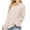 Beige, variant on IROINNID Pullover Sweater for Women Knitted Loose Fit Long Sleeve Casual Sweater Basic Pullover V-Neck Sweater