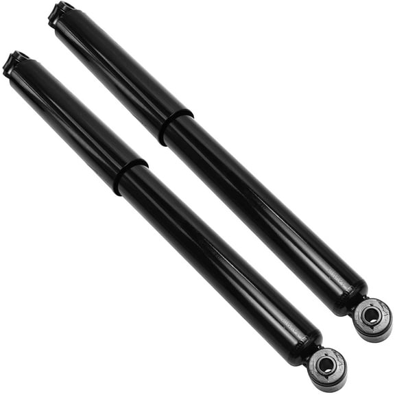 Detroit Axle - Rear 2pc Shock Absorbers for Ford Bronco F-150 F-250 HD Ranger F-350 Super Duty, 2 Shock Absorbers Assembly Replacement