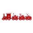 thumbnail image 4 of Diseño de escena de tren lindo de Navidad Tren de año nuevo para el dormitorio de la oficina en el hogar (blanco) Tmvgtek Para estrenar, 4 of 8