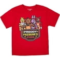 thumbnail image 4 of Five Nights At Freddy's T-Shirt Fazbears Pizza Pixel Design Kids Tee, 4 of 5
