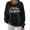 Black, variant on Christmas Sweatshirts for Women Plus Size Crew Neck Christmas Santa Printed Shirts Long Sleeve Fall Clothes