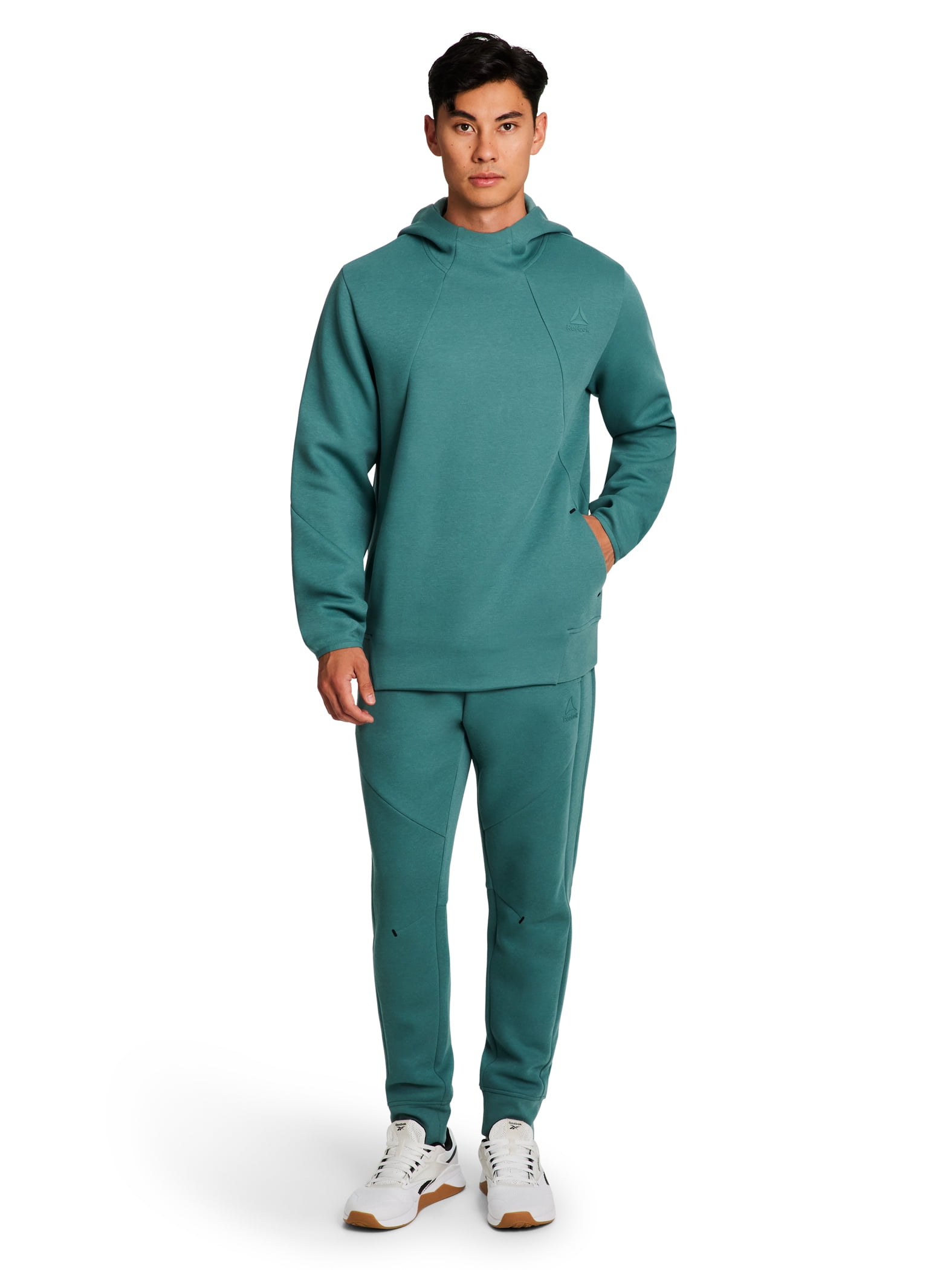 Reebok Men's and Big Men's Momentum Fleece Hoodie, Size XS-5XL