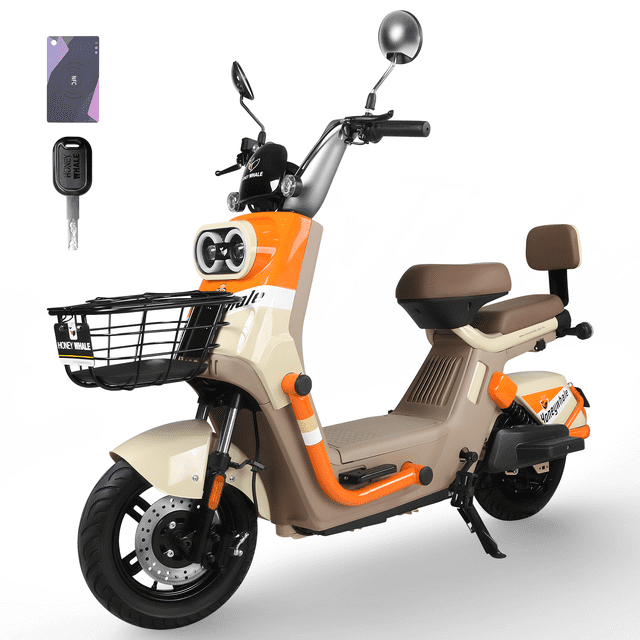 Motobici Eléctrica Honey Whale KC PRO Amarilla