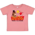 thumbnail image 3 of Inktastic 2026 Year of the Horse Cute Horse Boys or Girls Baby T-Shirt, 3 of 5