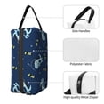 thumbnail image 3 of Goofa Space Dinosaur Printed Toiletry Bag with Handle,Large Capacity Travel Makeup Cosmetic Bag for Women, Carry on Airport Airline Compliant Bag, 3 of 9