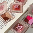 thumbnail image 2 of Paleta de sombras de ojos en miniatura de 3 colores, marrón tierra, gris mate perlado, sombra de ojos con brillo, pigmento brillante para ojos, maquillaje de alto brillo, 2 of 5