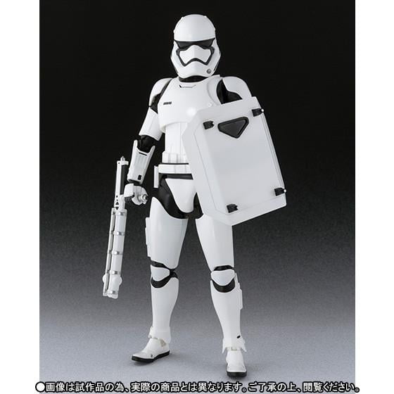 S.H. Figuarts Star Wars First Order Stormtrooper With Shield and Baton Action Figure
