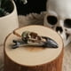 thumbnail image 1 of Pinza para el cabello con forma de calavera de cuervo para Halloween, decoración para fiestas temáticas de fantasmas, accesorios para el cabello con forma de calavera de animales, 1 of 6