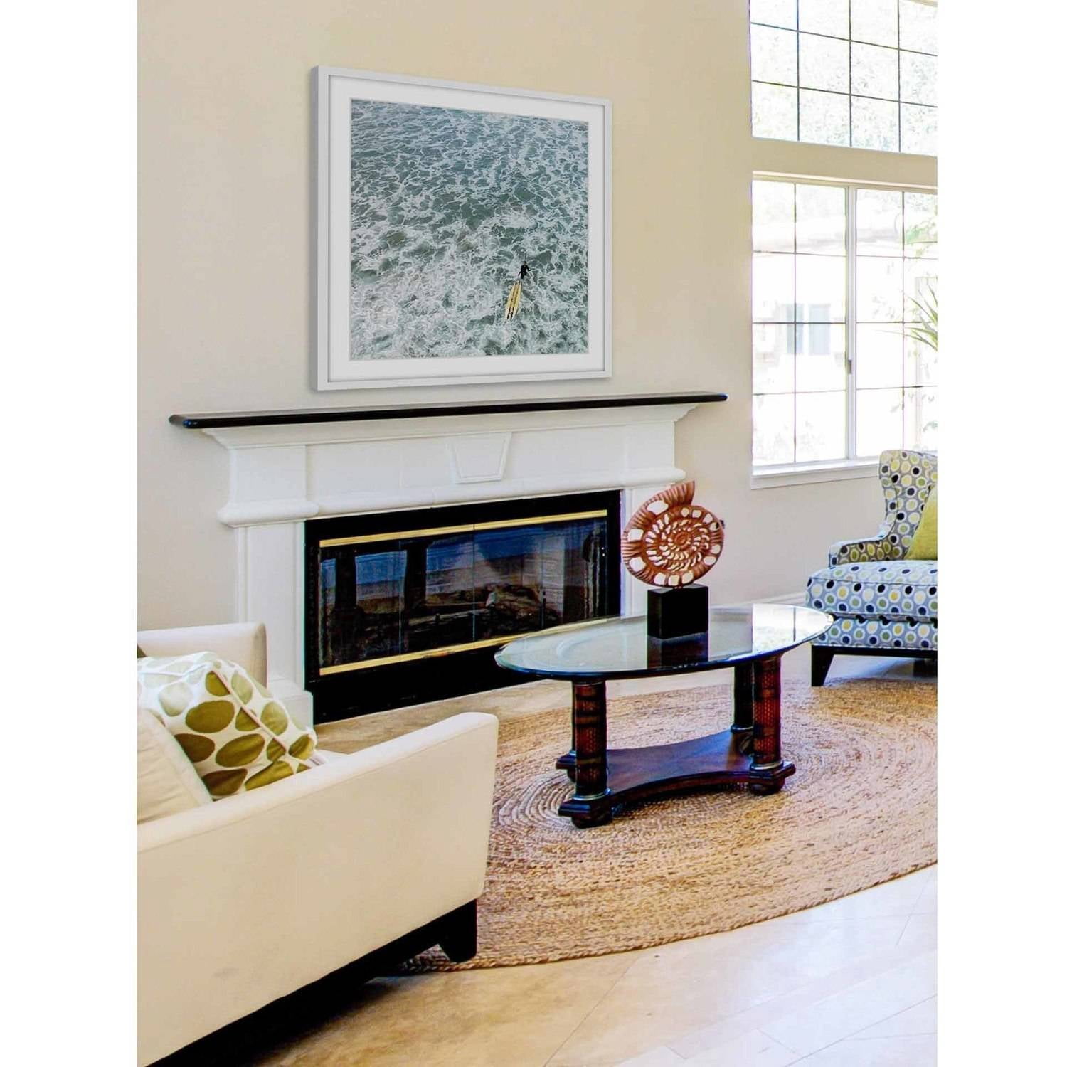 Marmont Hill "Choppy Waters" by Karolis Janulis Framed Painting Print