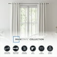 thumbnail image 2 of Mainstays 30-84 in. Mila Adjustable Decorative Window Curtain Rod, 3/4 in. Diameter, 2 of 10