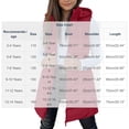 thumbnail image 3 of Sevevn Girls Boys Long Puffer Vest with Hood Sleeveless Quilted Padded Gilet Kids Zip Up Warm Outerwear Waistcoat, 3 of 9
