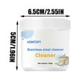 thumbnail image 5 of HBBKVI Stainless Steel Cleaner, Kitchen Instant Cleaning Powder,Multi-Purpose Foam Cleaner Rust Remover, Soak to Clean Greasy Dirt 100g, 5 of 5