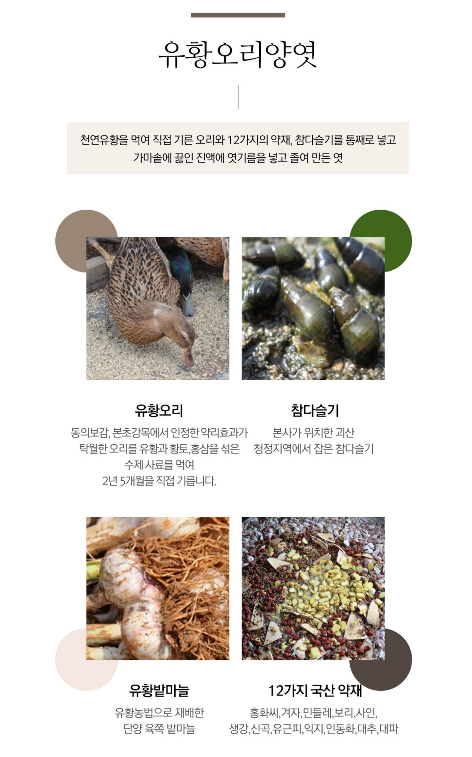 Bamboo Salt  Duck Extract - 유황오리고( 유황 오리 양엿)