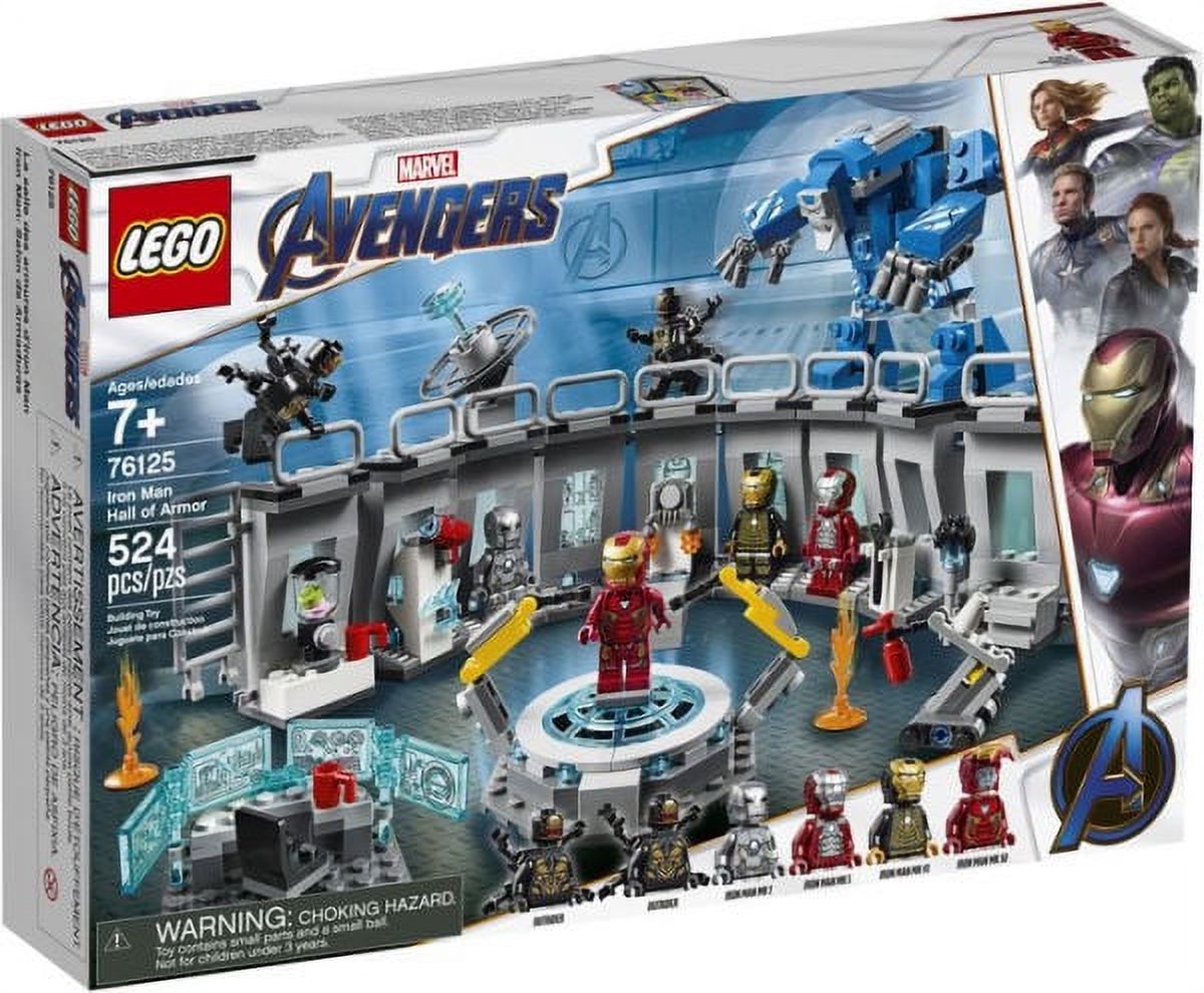 LEGO Marvel Avengers Iron Man Hall of Armor 76125 Building Kit - Tony Stark Action Figure - image 4 of 6