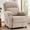 Chenille-Khaki, variant on Korser Manual Push Back Recliner Chair with Side Pockets,Recliner Chairs for Adults for Living Room,Small Recliners for Small Spaces,Linen,Dark Grey