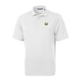 thumbnail image 2 of Men's Cutter & Buck White Cal Bears Virtue Eco Pique Recycled Polo, 2 of 3