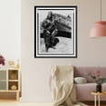 thumbnail image 3 of Historic Framed Print, [Soviet pilot Boris Safonov, in flight suit, next to his I-16 airplane painted with the words For Stalin"].Evgenii Khaldei.", 17-7/8" x 21-7/8", 3 of 9