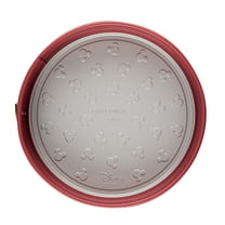Farberware Disney Bake with Mickey Mouse 9 Inch Nonstick Round Springform Pan, Dishwasher Safe and Oven Safe to 450°F, Red