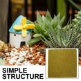 thumbnail image 3 of KAKOWELY sturdy lawn mat 4pcs Artificial Turf For Sand Table Models Diy Grass Lawn Mat Nylon Turf Decor For Micro Landscape Props Cuttable Fake Grass Pad9.84"X9.84"X0.08", 3 of 4