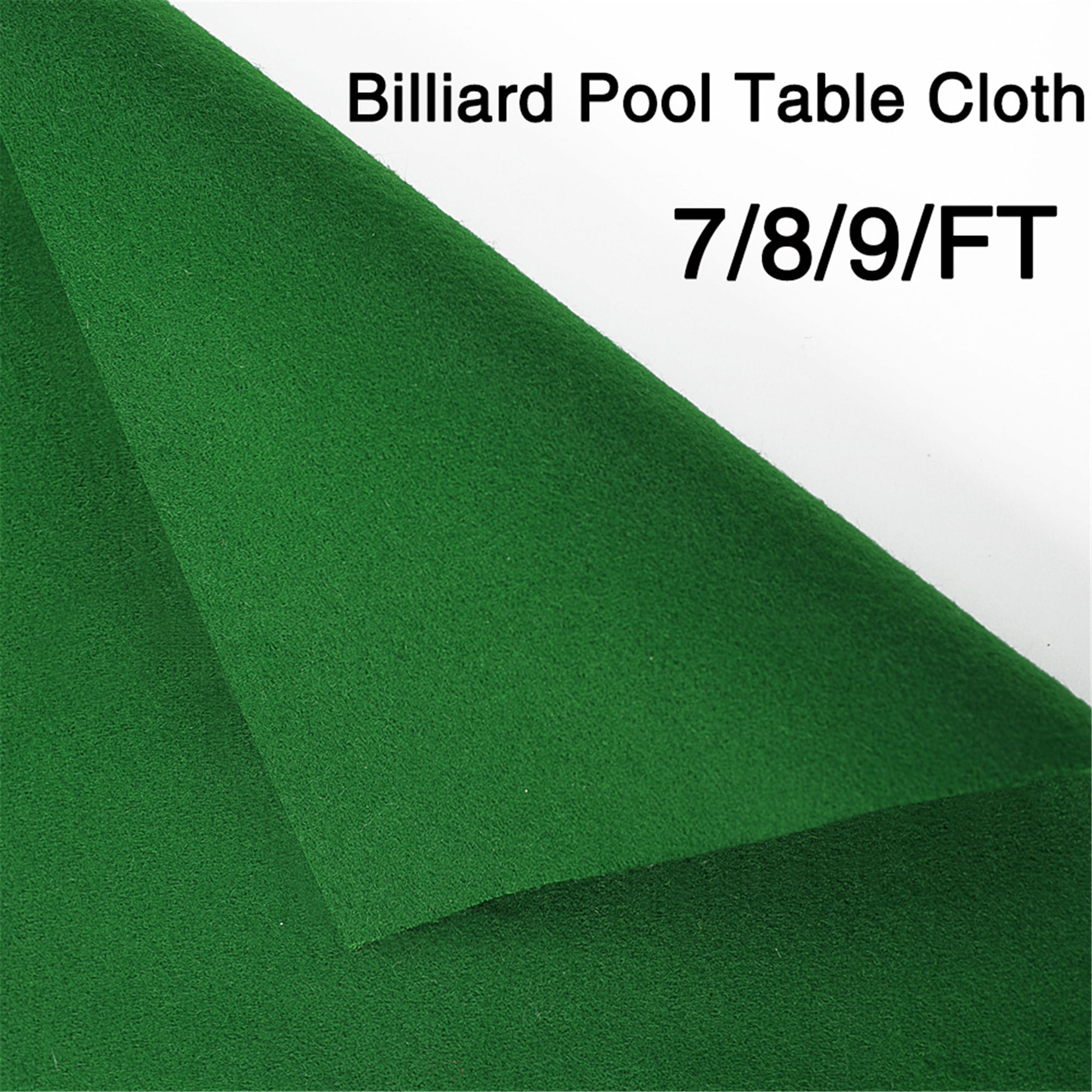 Worsted Wool+Nylon Billiard Pool Table Cloth Cover Felt For 7/8/9 FT Tabl 