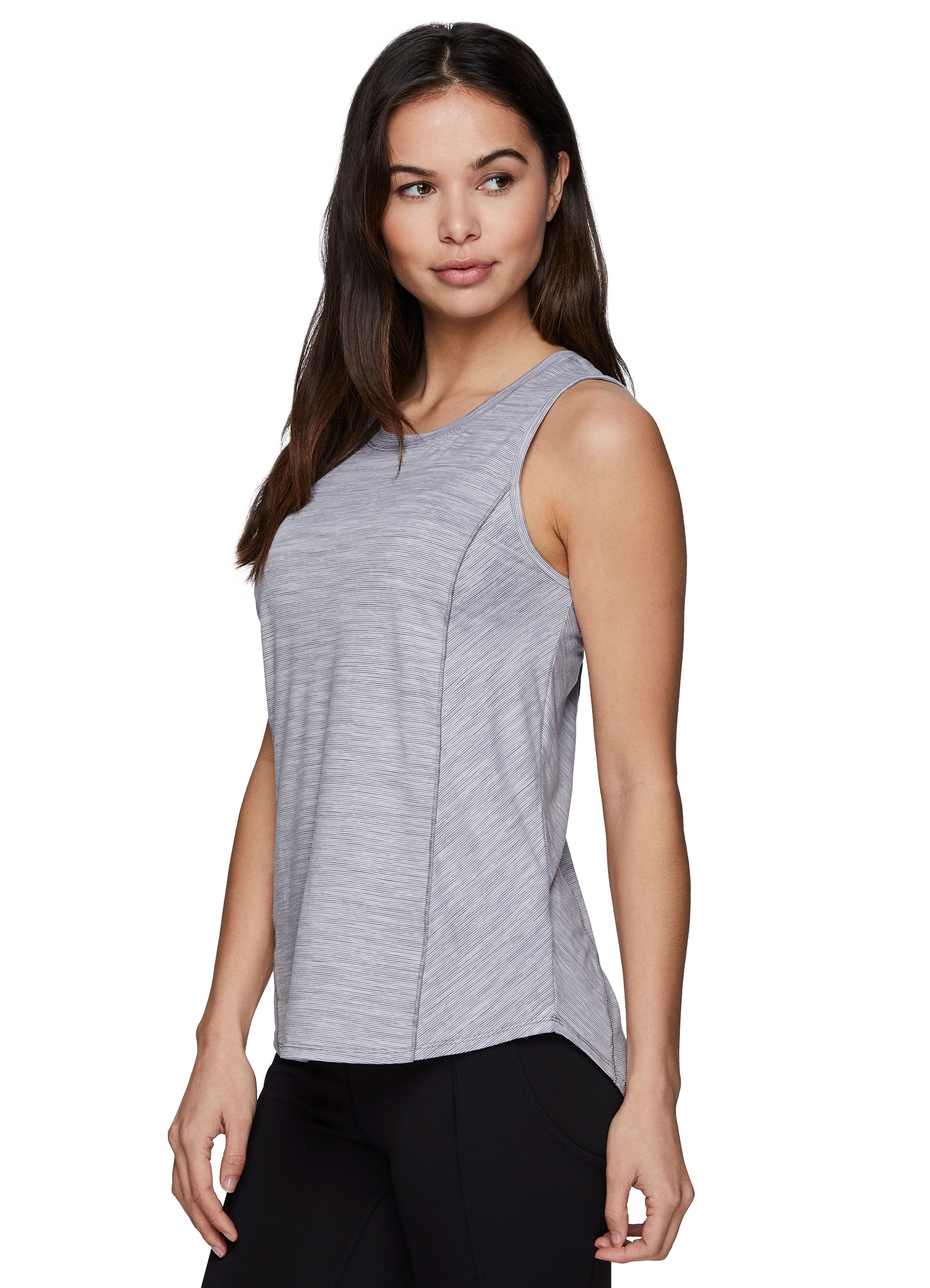 RBX RBX Active Women's Relaxed Striated Quick Dry Tank Top Walmart