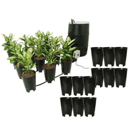 Active Aqua Grow Flow Ebb & Gro 12 Site Hydroponic System + (12) Expansion (Best Ebb And Flow System)