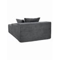 thumbnail image 3 of Chaise Compress Cracovia Gris Mobica con textura cálida y diseño minimalista para cualquier espacio, 3 of 4
