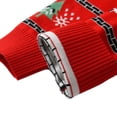 thumbnail image 6 of Little Boys Girls Santa Christmas Sweater Toddler Knitted Pullover Sweatshirt Kids Ugly Cute Xmas Sweater Tops Winter Clothes, 6 of 8