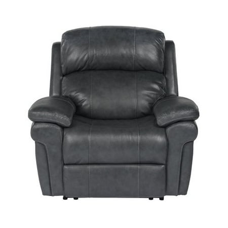 Red Barrel Studio Dipaolo Luxe Leather Reclining Chair Red Barrel Studio Dipaolo Luxe Leather Reclining Chair