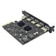 thumbnail image 3 of Tarjeta de expansión PCI E 4X a USB3.2 perfke 5 puertos tipo A para PC de escritorio, 3 of 7