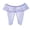 Purple, variant on Women's Open Crotch Sexy Panties, Plus Size Full Floral Lace Low Waist Briefs, Sheer Stretch Sensual Lingerie Underwear for Women
