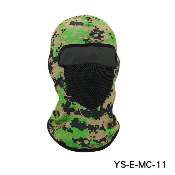 Gorro con estampado de seda de hielo, para montar al aire libre, máscara para la cabeza, forro transpirable, máscara para bicicleta, gorro para la cabeza
