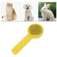 thumbnail image 6 of Unique Bargains 1 Pc Durable Pet Grooming Brush for Dog for Cat 7.48"x3.03"x2.09" Yellow, 6 of 6
