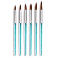 thumbnail image 1 of Juego de pinceles brillantes para decoración de uñas, rotuladores de diseño 3D para manicura acrílica, herramientas de calidad profesional para bricolaje estilo salón en casa, 1 of 5