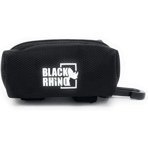 Black Rhino - Poop Bag Pouch Waist bags Holder (Black)