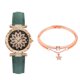 thumbnail image 1 of Conjunto de relojes para mujer S Tarry Sky Reloj de pulsera para mujer Casual Leather Sports Q Uart Wmkox8yii gfajkfgbkjabf1977, 1 of 1